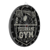 ホームパーソナライズされたジムケトルベルフィットネストレーナー ダーツボード (正面左)