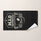 ホームパーソナライズされたジムケトルベルフィットネストレーナー バスタオルセット (ハンドタオル)