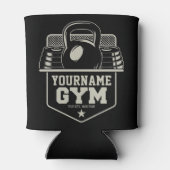 ホームパーソナライズされたジムケトルベルフィットネストレーナー 缶クーラー (裏面)