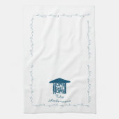 ホームパーソナライズされたスウィートホーム キッチンタオル (縦)