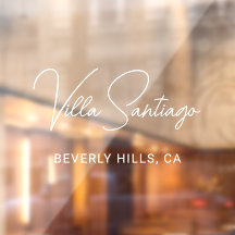 ホームパーソナライズされたモダンレジデンスの名前