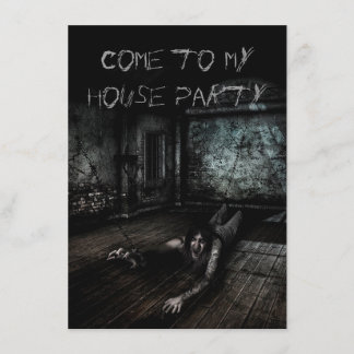 ホームパーティーの招待状 招待状