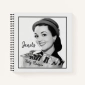 ホームパーティープランナーカウトミッドセンチュリーレディー ノートブック (正面)