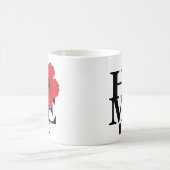 ホームヒロハワイレッド11oz コーヒーマグカップ (中央)
