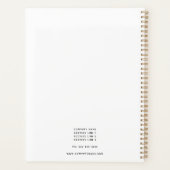 ホームビジネスあなたのロゴプランナー プランナー手帳 (裏面)