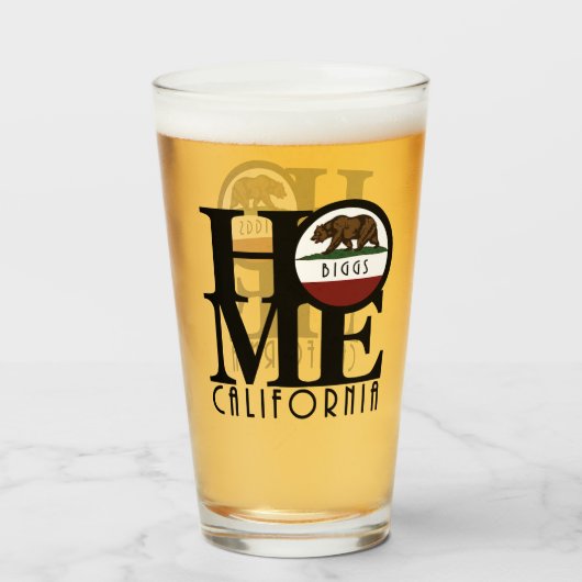 ホームビッグスカリフォルニア タンブラーグラス (ドリンク正面)