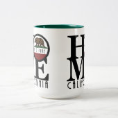 ホームビッグパインCA 15oz ツートーンマグカップ (中央)