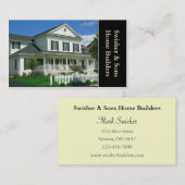 ホームビルダー 名刺 (正面/裏面)