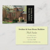 ホームビルダー 名刺 (正面/裏面)