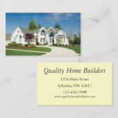 ホームビルダー 名刺 (正面/裏面)