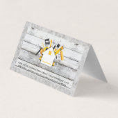 ホームビルドロゴ |建築 名刺 (裏面)