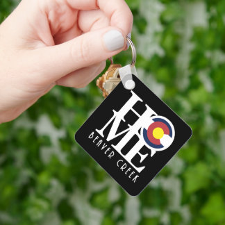 ホームビーバークリークコロラド キーホルダー