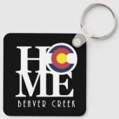 ホームビーバークリークコロラド キーホルダー (裏面)