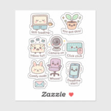 ホームビーブスステッカーパックからかわいい作品