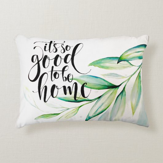 ホームピローになれてよかった アクセントクッション (正面)