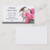 ホームピ気にックローズアンドバード 名刺 (正面/裏面)