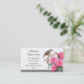 ホームピ気にックローズアンドバード 名刺 (スタンド正面)