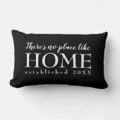 ホームファミリー引用文年黒白を制定 ランバークッション (正面)