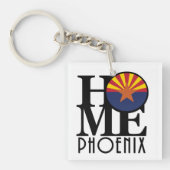 ホームフェニックスアリゾナ キーホルダー (正面)