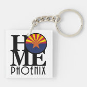 ホームフェニックスアリゾナ キーホルダー (裏面)