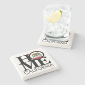 ホームフェルトンカリフォルニア ストーンコースター (横)