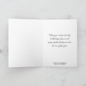 ホームフォトクリスマスのような場所はない シーズンカード (内部)