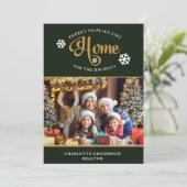 ホームフォトクリスマスホリデーのような場所はない シーズンカード (スタンド正面)