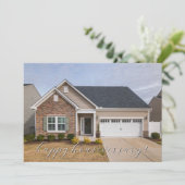 ホームフォト ファースト ハッピー ハウスバーサリ カード (スタンド正面)