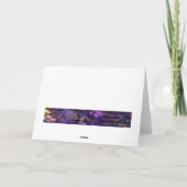 ホームフォークリスマス文字 シーズンカード (裏面)