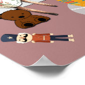 ホームフォーザホリデーズイラストレーション ポスター (角)