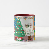 ホームフォーザホリデーズイラストレーション マグカップ (中央)