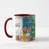 ホームフォーザホリデーズイラストレーション マグカップ (左)
