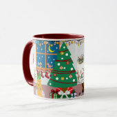 ホームフォーザホリデーズイラストレーション マグカップ (正面左)