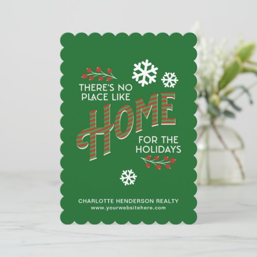 ホームフォーザホリデーズエテ実在ートクリスマス シーズンカード (スタンド正面)