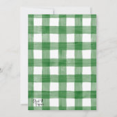 ホームフォーザホリデーズクリスマスパーティの招待状 招待状 (裏面)