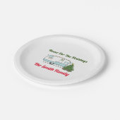 ホームフォーザホリデーズドアマット ペーパープレート (アングル)