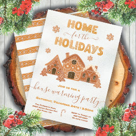 ホームフォーザホリデーズハウスウォーミングパーティー 招待状