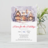 ホームフォーザホリデーズパーティの招待状 シーズンカード (スタンド正面)