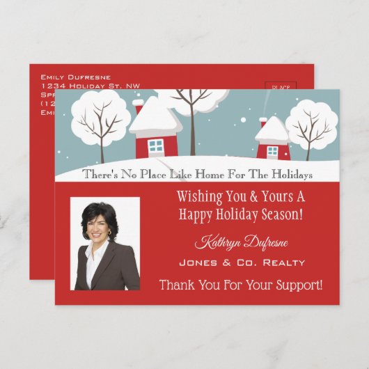 ホームフォーザホリデーズビジネス ポストカード (正面/裏面)