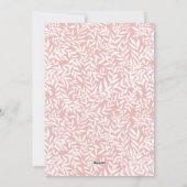 ホームフォーザホリデーズピンクの水の色の車の移動 シーズンカード (裏面)