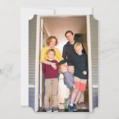 ホームフォーザホリデーズフォトカード – フォフェイクイル シーズンカード (裏面)