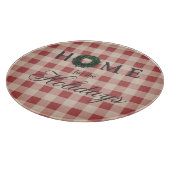 'ホームフォーザホリデーズレッドプレイドホリデー カッティングボード (角)