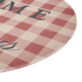 'ホームフォーザホリデーズレッドプレイドホリデー カッティングボード (角)