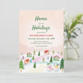 ホームフォーザホリデーズ引っ越し祝いパーティーパーティー 招待状 (スタンド正面)