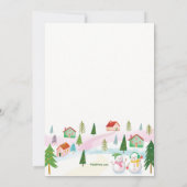 ホームフォーザホリデーズ引っ越し祝いパーティーパーティー 招待状 (裏面)