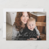 ホームフォーザ・ホリデー写真 シーズンカード (正面)