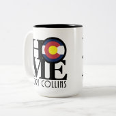 ホームフォートコリンズ15oz ツートーンマグカップ (正面左)