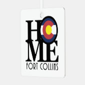 ホームフォートコリンズ メタルオーナメント (正面左)