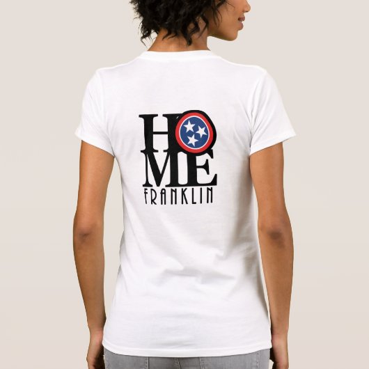 ホームフランクリン Tシャツ (裏面)