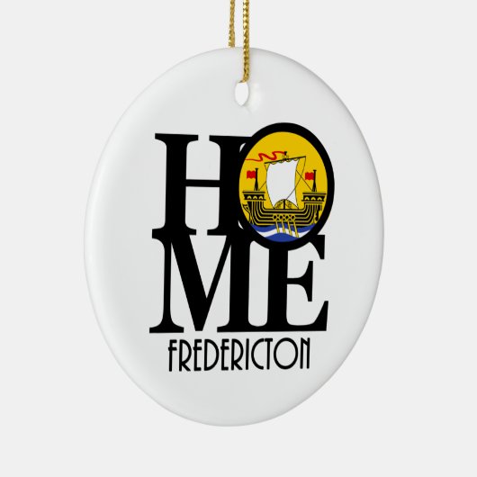 ホームフレデリクトンニューブランズウィック セラミックオーナメント (右)